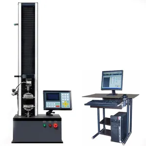 Mikrobilgisayar kontrollü tek sütun elektronik evrensel çekme sıkıştırma test makinesi utm