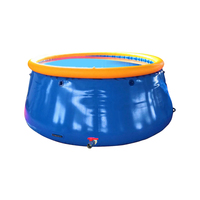 Réservoir d'arrosage en forme d'oignon 1000L ~ 500000L Système de collecte des eaux de pluie en PVC pliable
