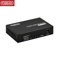 Divisor HDMI 4K SM4K104, Precio de Fábrica, Sincronización de Audio y Video, Negro, 3840*2160/30Hz, Divisor HDMI 4X1