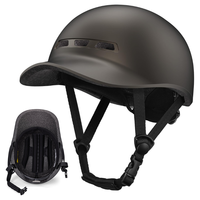 Casco de Béisbol Estilo Casco de Bicicleta para Patinete Eléctrico, Patinaje, Ciclismo, PC EPS, Motocicleta