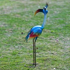 Estatua <span class=keywords><strong>de</strong></span> pájaro <span class=keywords><strong>de</strong></span> Metal <span class=keywords><strong>de</strong></span> estilo clásico para espacios al aire libre para patios Pasajes Jardines Terrazas Césped Adorno <span class=keywords><strong>de</strong></span> jardín - Product Image 2