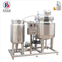 Machine d'homogénéisation en acier inoxydable Huashang Vacuum Daily Chemicals pour la production de crème cosmétique, de lotion et de savon