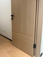 Porte résistante au feu, porte en bois massif ignifugée, pour usage commercial et résidentiel