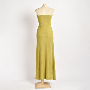 Vestido de lujo directo de fabricante para mujer, vestidos de fiesta sin tirantes para mujer superventas - Product Image 3