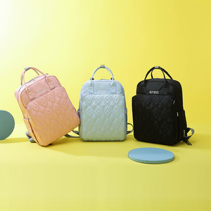 Premium Multi-Purpose Baby Diaper Backpack 10 Pcs Changyao Mommy Polyester Diamond for <strong>Changing</strong> and Mommy's Essentials - Product Image 5