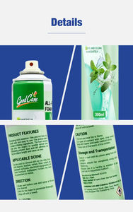 <span class=keywords><strong>Aerosol</strong></span> Refrescante con Aroma a <span class=keywords><strong>Menta</strong></span>, Limpiador de Espuma en <span class=keywords><strong>Aerosol</strong></span> Multiusos de Acero Inoxidable, Ambientador para Automóvil - Product Image 6