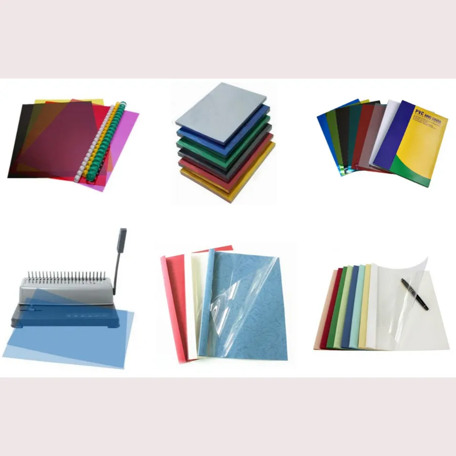 Kantoorbenodigdheden Pvc Binding Briefje Boek Cover Beschermend