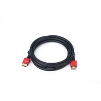 Câble de haute qualité 4K 60Hz avec conducteur plaqué or, gaine en PVC et blindage tressé pour projecteur et ordinateur