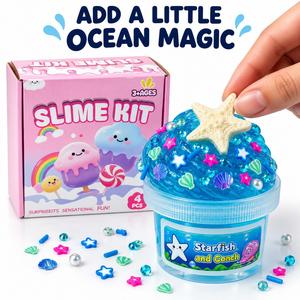 Juguetes Kawaii DIY, Divertido y Creativo Kit de Slime Blandito, TOYSRUNNER, Certificado CE, Ecológico, Colores Personalizados, Educativo, de Fábrica - Product Image 4