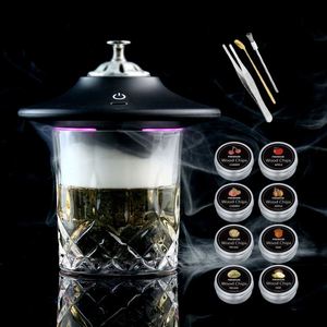 Hot-Selling Cocktail Mixing <b>Tool</b>, Flying Saucer-Style Whisky Electric Smoke Generator Set - Product Image 4