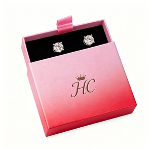 Fashion Jewelry Drawer Case Ribbon Puller Custom Color Earring Box High Volume Jewelry Packaging Manufacturer OEM Accepted - Product Image 5