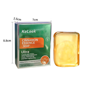 Jabón en Barra <span class=keywords><strong>de</strong></span> Aceite Esencial <span class=keywords><strong>de</strong></span> <span class=keywords><strong>Canela</strong></span> Natural Keleek al por Mayor, Jabón <span class=keywords><strong>Artesanal</strong></span> Blanqueador y Antiacné, Jabón Facial y Corporal 100g - Product Image 6