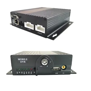 6 Kanaals 1080P Dual Sd Card Mobiele Dvr Autobus Truck Voertuigen Blackbox 6 Channel Mdvr