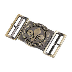 Boucle de ceinture <span class=keywords><strong>Scount</strong></span> à emboîtement classique en laiton personnalisé de haute qualité de 38mm - Product Image 3