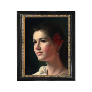Dipinti a Olio su Tela Senza Cornice di Qualità Museale, Ritratti Classici Dipinti a Mano - Product Image 2