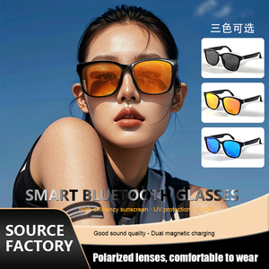 Gafas Inteligentes VALDUS 2025 con Cancelación de Ruido y Traducción por IA, Dispositivo de Audio para Oficina y Moda, Gafas Inteligentes GS08 - Product Image 3