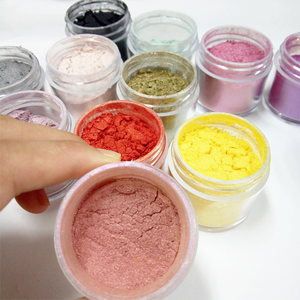 Pigmento in Polvere di Mica Perlacea Ricolorato in 200 Colori per Pittura, Acquerello, Slime, Resina Epossidica, Arte Artigianale, Inchiostro da Stampa - Product Image 4