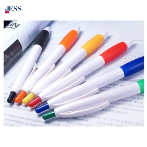 Vente en gros 2025 stylo à bille avec logo personnalisé style sportif avec poignée en caoutchouc coloré 1.0mm largeur d'écriture stylo à bille promotionnel - Product Image 5