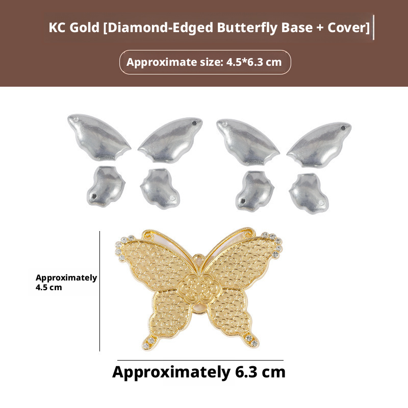 KC Gold [Diamond Edge Butterfly] Bottom Embryo+Double sided