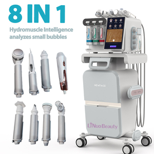 เครื่องไฮโดรเดอร์มาเบรชั่น 8 in 1 บับเบิ้ลออกซิเจน พร้อมเครื่องวิเคราะห์สภาพผิว ทำความสะอาดผิว ไมโครเดอร์มาเบรชั่น บำรุงผิวหน้า ยกกระชับใบหน้า - Product Image 3