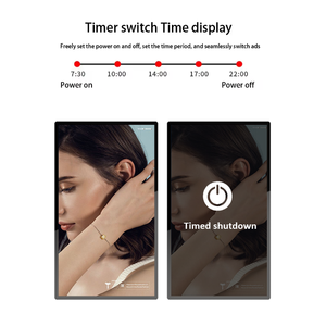 Écran d'affichage numérique intérieur 32 43 49 55 65 pouces 2k 4k Écran tactile Kiosque Affichage interactif LCD pour ascenseur Centre commercial - Product Image 4