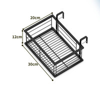 Décorations de balcon intérieur détachables garde-corps en métal en fer stable support de fleurs épais Double crochet pour jardinières Pots de fleurs