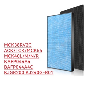 Filtro de Repuesto HEPA de Carbón Activado <span class=keywords><strong>para</strong></span> Purificador de Aire Daikin MCK38RV2C ACK55 MCK55 40 KJGR200, Elimina Polvo, <span class=keywords><strong>Polen</strong></span>, Olores y COV - Product Image 1