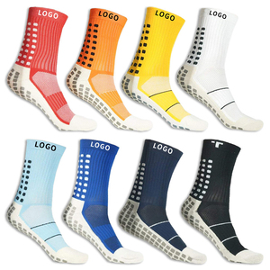 Chaussettes de sport pour hommes jeunes en jacquard, écologiques, respirantes, avec logo sur le bas, emballage personnalisé, vente en gros - Product Image 2