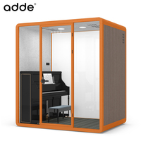 Cabine acoustique insonorisée de studio moderne Studio acoustique de musique Cabine de réunion pour piano Cabine vocale insonorisée pour espace privé