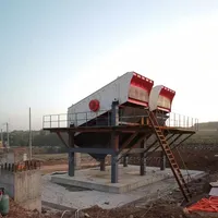 Screen Sand And Vibrating Sand Screen Mining 2 Double 3 Deck Layer Vibrating Screen For Aggregates Sand And Gravel