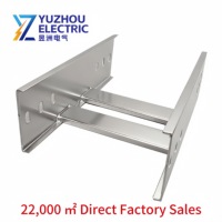 Support de câbles en acier au carbone galvanisé à chaud pour la gestion des câbles électriques industriels YUZHOU