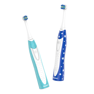 Venta al por mayor Oem Vibración Oscilación Niño Dibujos animados Niños Batería Eléctrica Limpieza de dientes 60 Ángulo de oscilación Cepillo de dientes - Product Image 6