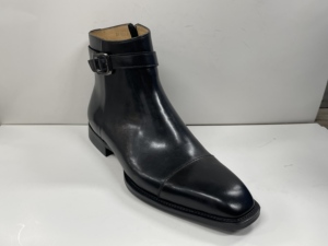 Botas de Tobillo para Hombre de Cuero Vacuno Genuino Hechas a Mano, Delicadas y Personalizadas, Botas de Vestir Formales de Lujo Hechas a Mano para Negocios, Bodas y Oficina - Product Image 2