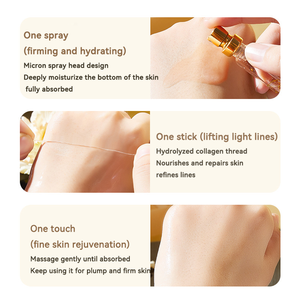 Kit de Péptidos de Proteína de Oro HIH, Colágeno Soluble, <span class=keywords><strong>Suero</strong></span> Dorado 24k, Reafirmante, Reduce Líneas Finas, Antienvejecimiento - Product Image 3