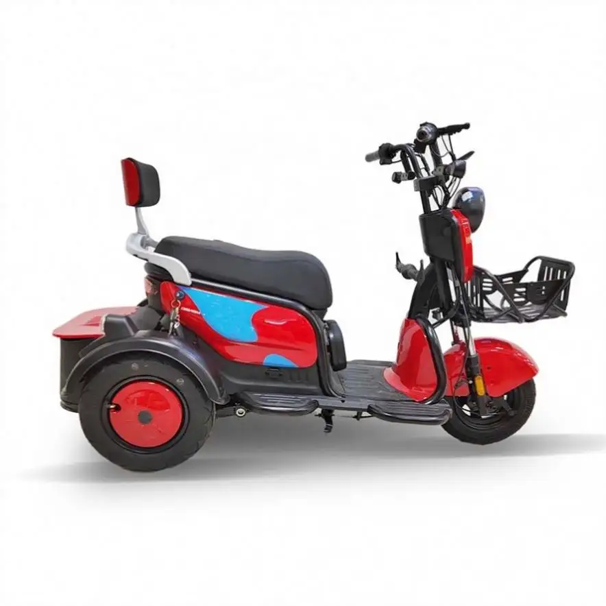 Simple sale Use 60V Elderly Recreational Electric Trike tricycle