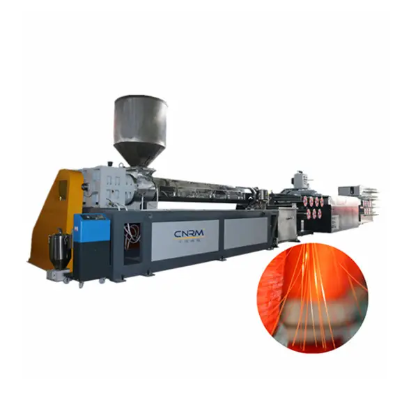 CNRM 2024 40-200kg/h Plastic PP Polypropylene monofilament yarn extrusion plant agriculture baler twine making machine