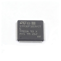 Circuito Integrado Original Futerming Nuevo IC MCU 32BIT 256KB FLASH 64LQFP STM32F103RCT6 STM32F103RCT6TR en Stock