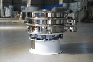 Hiệu quả cao vòng thép không gỉ rung màn hình mới Vibro gia vị sàng lọc máy với động cơ cốt lõi - Product Image 4