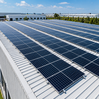 Système de montage rapide pour panneaux solaires en aluminium anodisé pour toiture métallique, résistant aux vents, vente en gros depuis Xiamen