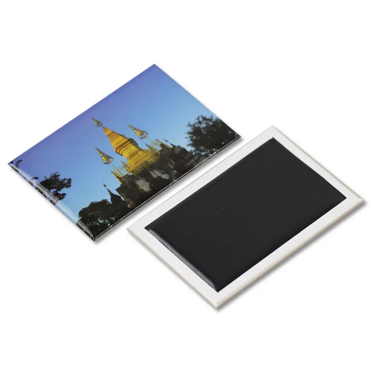 2024 Free sample France 40*105mm World City Travel Advertising Picture Custom Souvenir Metal Fridge Magnet