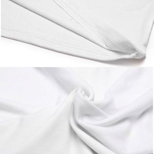 T-shirts unisexes en gros, 100% coton, sérigraphie personnalisée, logo personnalisé, t-shirts vierges respirants pour hommes - Product Image 4