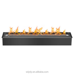 <span class=keywords><strong>Cheminée</strong></span> moderne au <span class=keywords><strong>bioéthanol</strong></span> de 36 pouces avec insert mural en pierre d'acier pour intérieur ou extérieur, hôtel ou appartement - Product Image 4