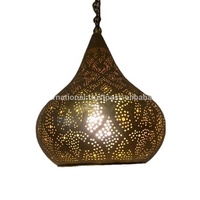 Lampe industrielle Vintage noire au design rustique, étoile marocaines, maroc, éclairage d'intérieur pour salon, 1 pièce, offre spéciale
