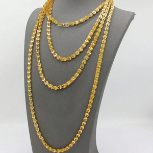 Collar de Cadena Larga de Alta Calidad, Chapado en Oro de 18K, Estilo Hip Hop Unisex, con Colgante de Abeja, Joyería de Dubái, para Fiestas - Product Image 2