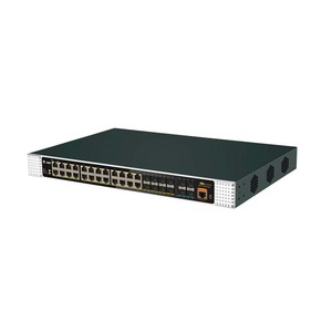 POE <b>Switch</b> 24 RJ45 Ports + 8*100/1000 Uplink SFP Fiber 4*1/10G SFP+ PoE <b>Network</b> <b>Switches</b> - Product Image 3