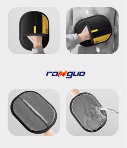 Tùy Chỉnh Hot Bán Hai-Cách Bàn Chải Tĩnh Bụi Tóc Loại Bỏ Găng Tay Thân Thiện Với Môi Có Thể Giặt Bền Lint Con Lăn Cho Sofa Quần Áo Vật Nuôi - Product Image 2