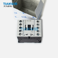 Contacteur moteur EATON DILM9-10 3P 9A AC-3 4kW 400V 1NO Contact auxiliaire Montage double sur rail DIN et panneau à vis Max 690V Bornes à vis