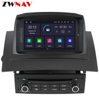 Autoradio Android 10, 4 go, Navigation GPS, lecteur multimédia, stéréo, unité centrale, enregistreur, pour voiture Renault Megane 2, Fluence (2002 à 2008)