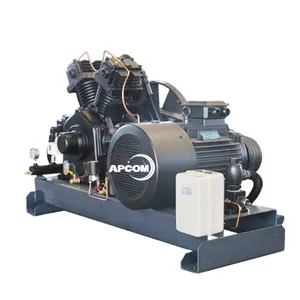 APCOM-compresor de aire industrial 500psiaircompressor de 25 bar, 185 psi, 12 bares