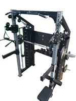 Équipement de gymnastique multifonctionnel complet qualité supérieure unisexe acier Smith Machine Squat exercice pour DY-6006 de musculation